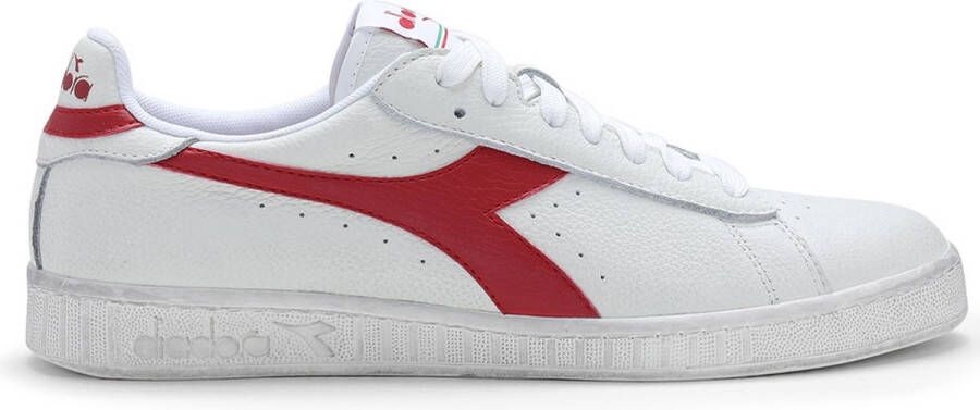 Diadora Game L Low Waxed Dames Lage sneakers Leren Sneaker Dames Wit