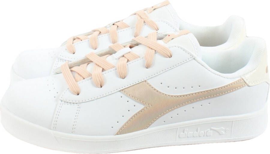 Diadora Game P Gs Girl Lage sneakers Leren Sneaker Meisjes Wit - Foto 2