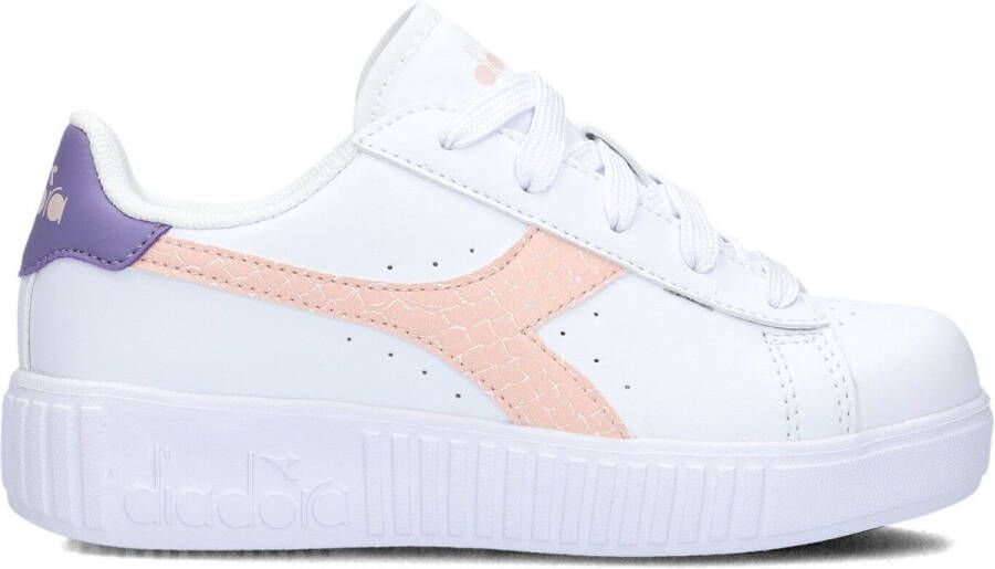 Diadora Game Step Skin Ps Sneakers Jongens Wit