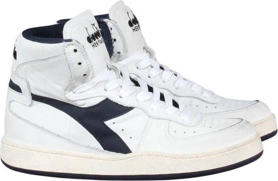 Diadora Sneakers Dames Lage sneakers Damesschoenen Leer MI bask L metal Turquoise - Foto 3