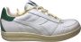 Diadora Heritage B. Elite H Cork Italia veter lederen sneakers groene hiel wit - Thumbnail 1
