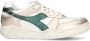DIADORA HERITAGE Lage Sneakers Dames B.560 Metal Mix Wn Maat: 37 Materiaal: Leer Kleur: Wit - Thumbnail 1