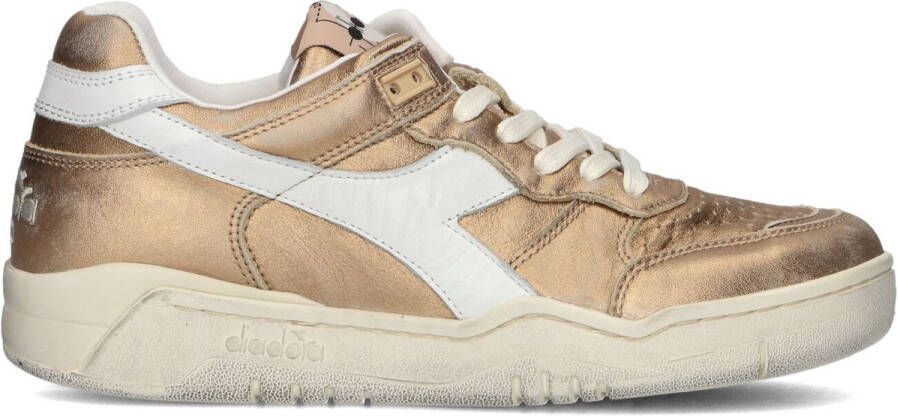 Diadora Heritage B.560 Metal Wn Sneakers Leer Dames Roze