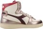 DIADORA Hoge Sneakers Dames Met Mid Basket Sneaker Maat: 38 Materiaal: Leer Kleur: Roodbruin - Thumbnail 1