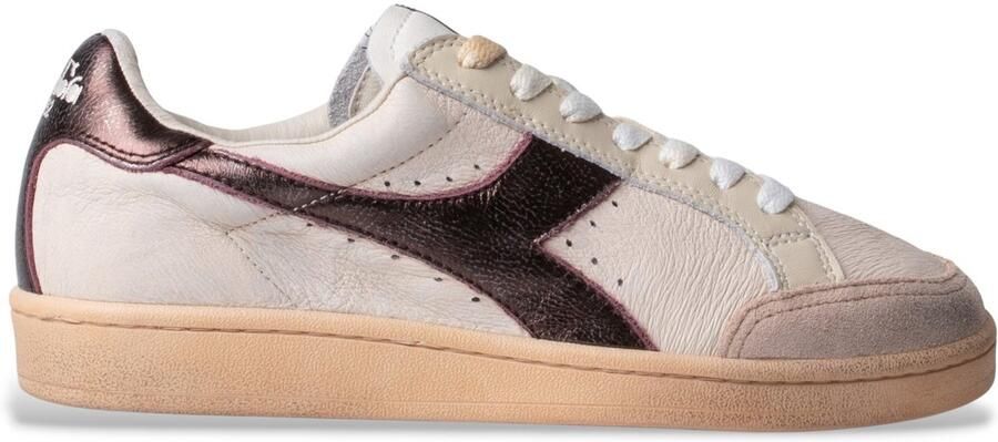 DIADORA HERITAGE Lage Sneakers Dames Prestige Maat: 38 Materiaal: Leer Kleur: Beige
