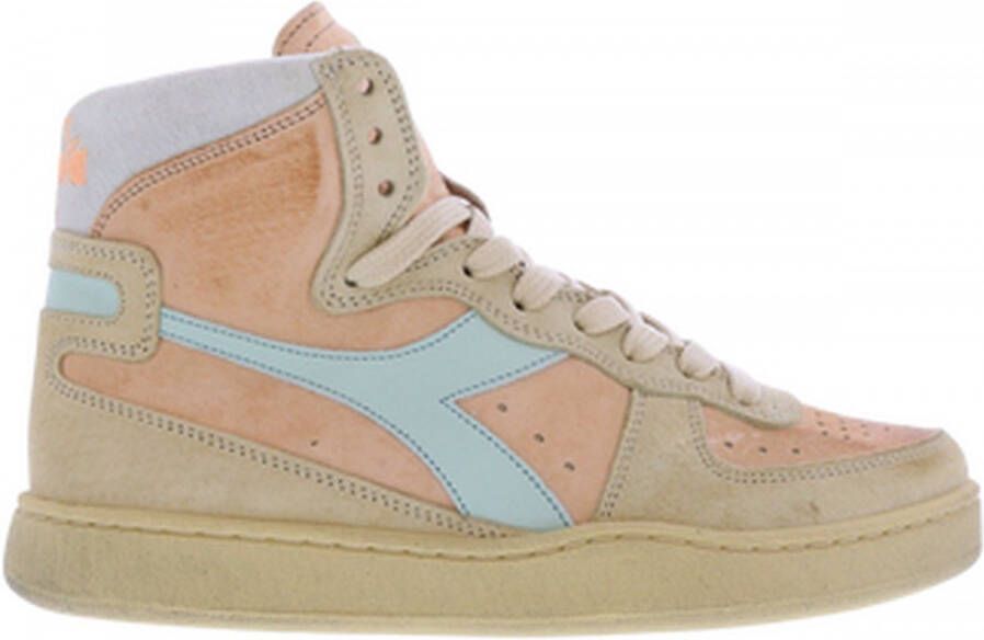 Diadora Heritage mi basket pigskin sneakers dames beige 50022