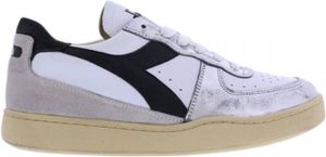 Diadora Heritage mi basked low used sneakers dames wit 20006 white leer 38(5 )