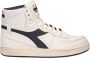 Diadora Sneakers Dames Lage sneakers Damesschoenen Leer MI bask L metal Turquoise - Thumbnail 1