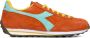 DIADORA HERITAGE Lage Sneakers Dames Rally S Maat: 39 Materiaal: Suède Kleur: Oranje - Thumbnail 1