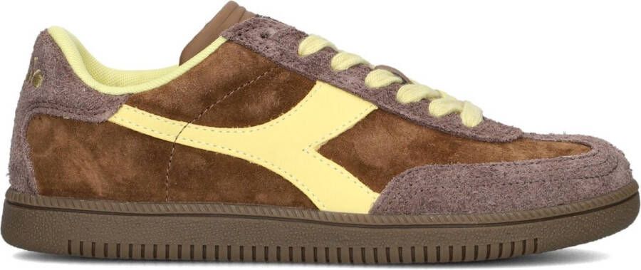 DIADORA HERITAGE Lage Sneakers Dames Trainer Hairy Maat: 39 Materiaal: Suède Kleur: Bruin