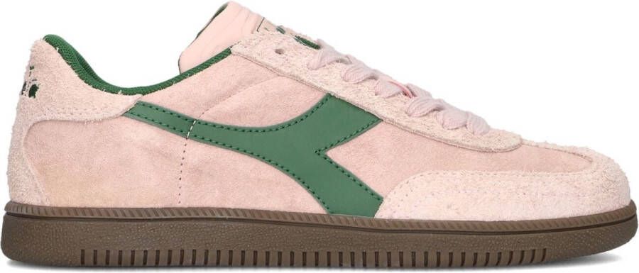 Diadora Heritage Trainer Hairy Sneakers Suède Dames Roze