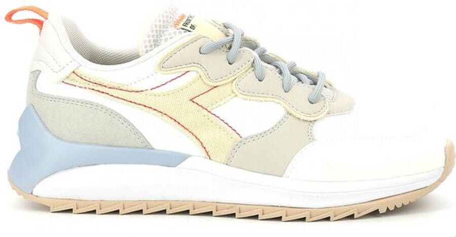 Diadora Platte schoenen Paars blauw en groen Multicolor Dames