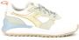 Diadora Platte schoenen Paars blauw en groen Multicolor Dames - Thumbnail 1