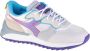 Diadora Platte schoenen Paars blauw en groen Multicolor Dames - Thumbnail 4