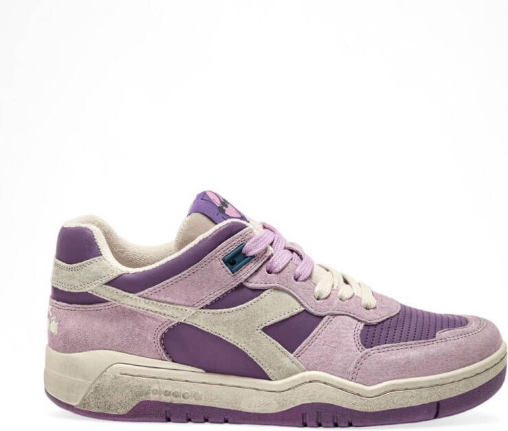 Diadora Leren sneakers B.560 Provence paars