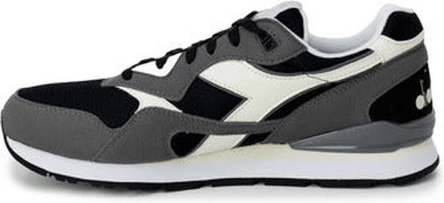 Diadora Leren Sneakers Stijlvol en Comfortabel Blauw Unisex