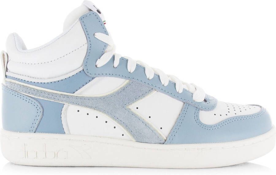 Diadora Magic Basket Demi Woman Hoge sneakers Leren Sneaker Dames Blauw - Foto 2