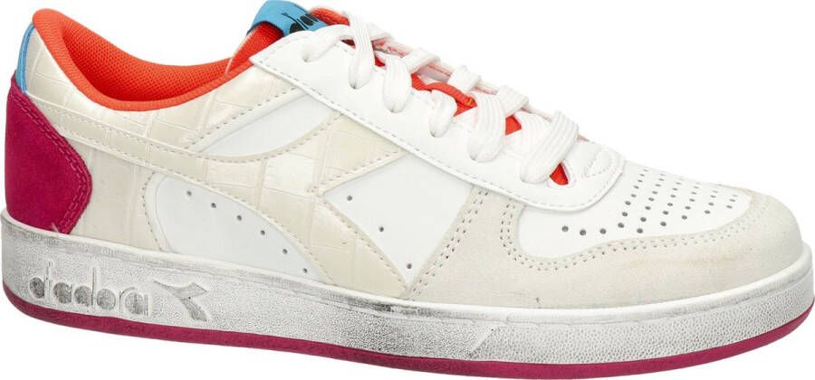 Diadora Magic Basket Low Cro dames sneaker Wit multi