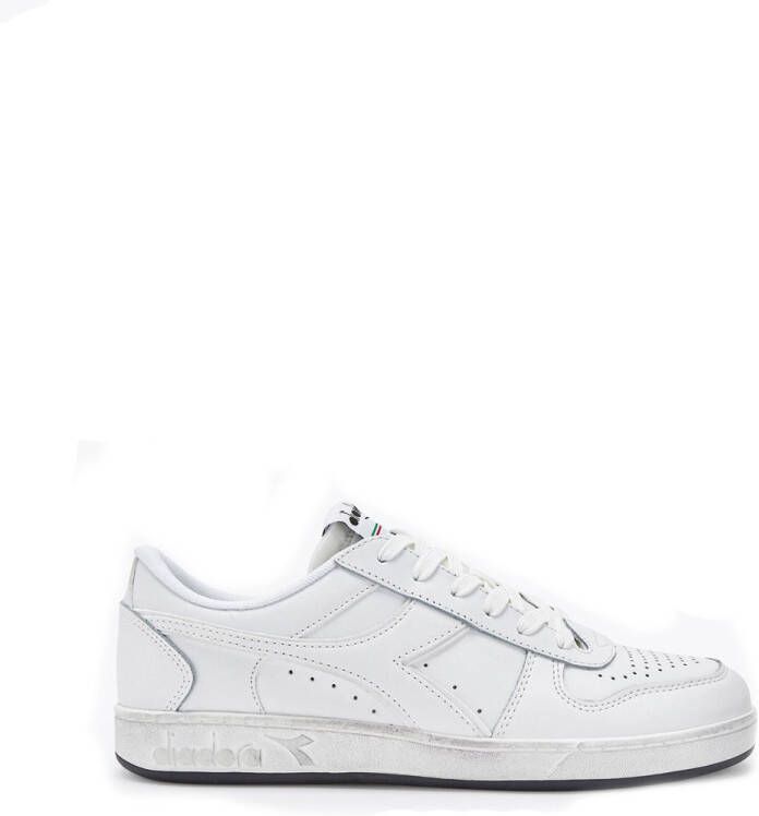 Diadora Sneakers Magic Basketbal Laag Icon Wit Streetwear Volwassen