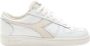 Diadora Magic Basket Low Leather Woman Lage sneakers Leren Sneaker Dames Wit - Thumbnail 2