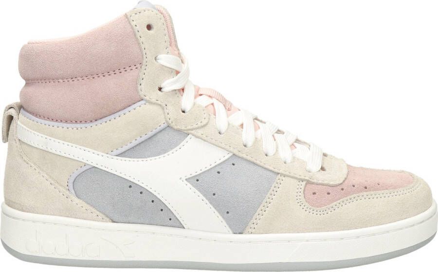 DIADORA Hoge Sneakers Dames Magic Basket Mid Woman Maat: 40 Materiaal: Suède Kleur: Multi - Foto 3