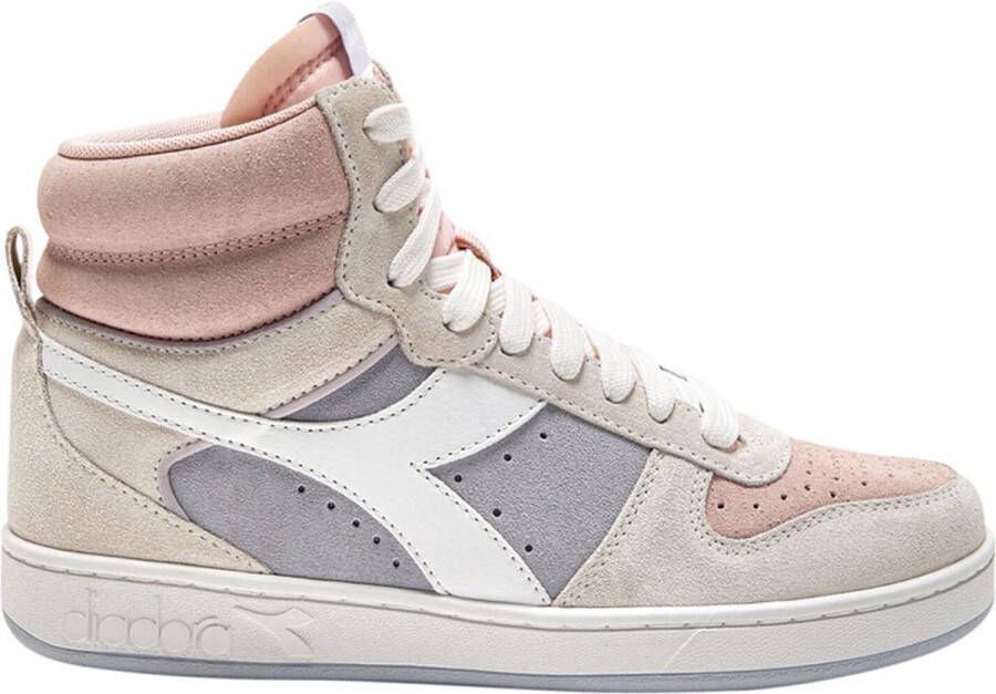 DIADORA Hoge Sneakers Dames Magic Basket Mid Woman Maat: 40 Materiaal: Suède Kleur: Multi - Foto 2