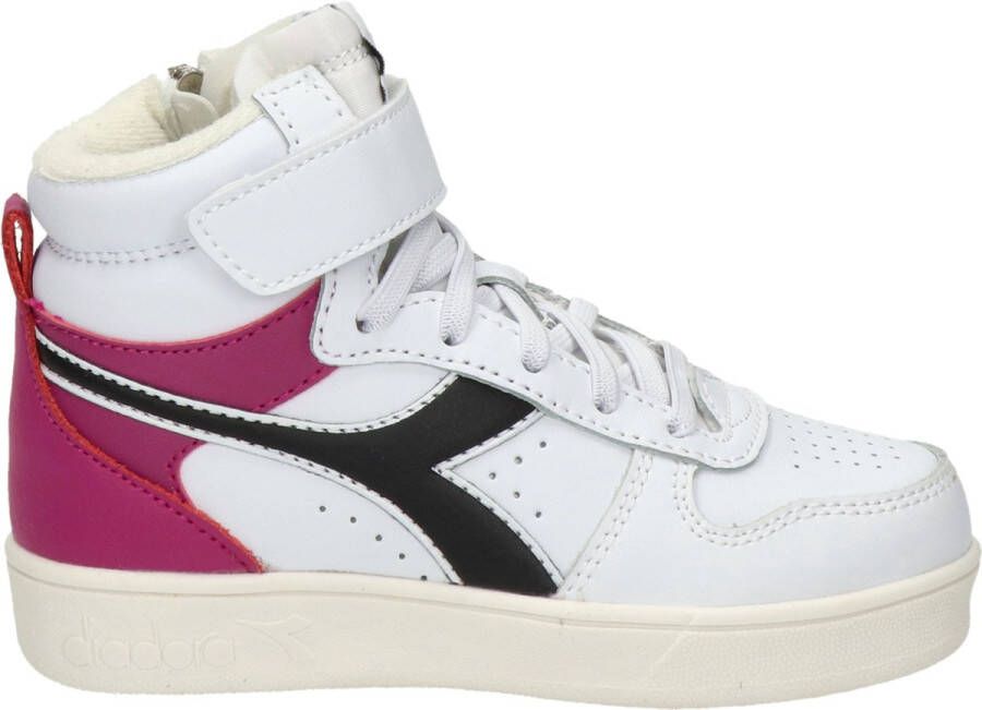 Diadora Magic Basket Mid kids sneaker Wit multi