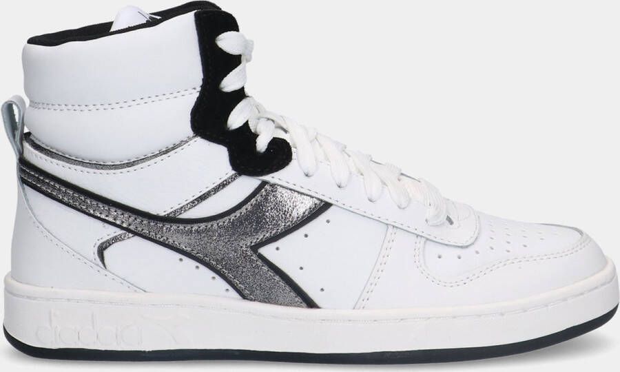 DIADORA Magic Basket Mid Metal Wn White dames sneakers