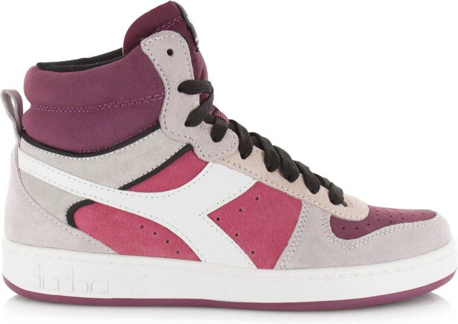 Diadora Magic Basket Mid Woman Hoge sneakers Dames Paars