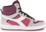 Diadora Magic Basket Mid Dames Hoge sneakers Dames Paars - Thumbnail 2