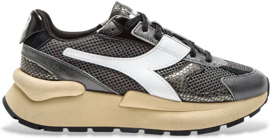 Diadora Mercury Elite Cobra Leren Sneakers Gebruikt