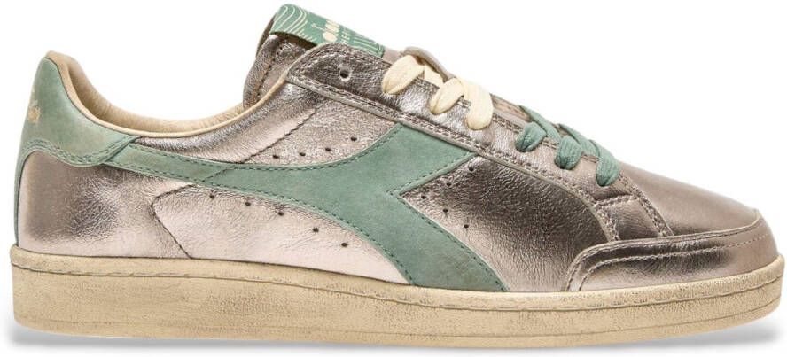 Diadora Lage Sneakers PRESTIGE 50 201.18227 METAL USED-25087 BEIGE SESAMO