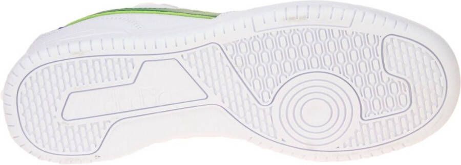 Diadora Raptor Low PS Wit-Groen Blauwe Sneaker