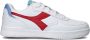 Diadora Raptor Low Stripe Gs Sneakers Jongens Wit - Thumbnail 1