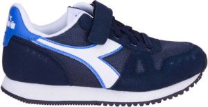 Diadora Simple Run Sneakers Blauw Heren