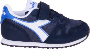 Diadora Simple Run Sneakers Blauw Heren