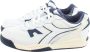Diadora Blauwe sneakers met gekleurde rubberen zool Multicolor Heren - Thumbnail 1