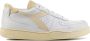 Diadora Sneakers Dames Lage sneakers Damesschoenen Leer Mi Basket Row Cut Beige - Thumbnail 1