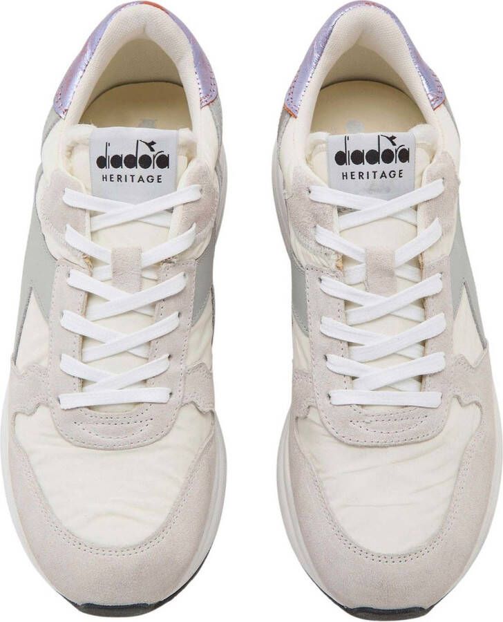 Diadora Sneakers Dames Lage sneakers Damesschoenen Canvas venus dirty Wit combi