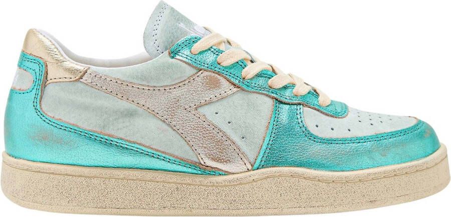 Diadora Sneakers Lage sneakers Leer MI bask L metal Turquoise