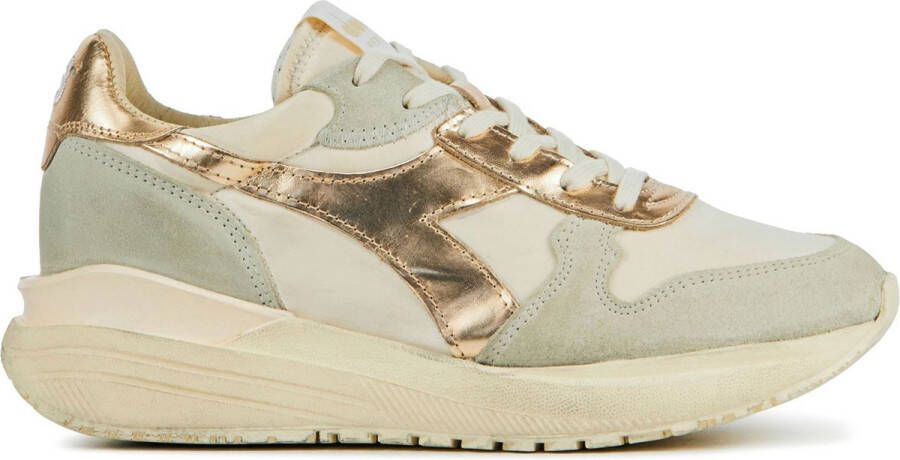 Diadora Sneakers Dames Lage sneakers Damesschoenen Suède Venus Queen Gebroken wit combi