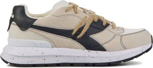 Diadora Sneakers Heren Lage sneakers Herenschoenen Leer Kmaro Wit zwart