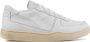 Diadora Sneakers Heren Lage sneakers Herenschoenen Leer Mi bask low used Wit - Thumbnail 1