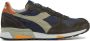 Diadora Sneakers Heren Lage sneakers Herenschoenen Suède Trident 90 ripsto Bruin combi - Thumbnail 1