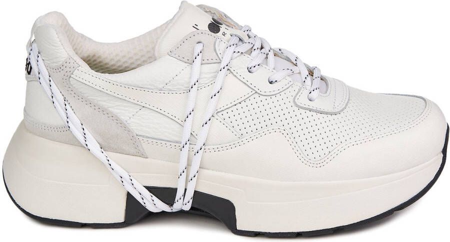 Diadora sneakers vrouwen natuurlijk leer n9000 txs h lederen witte zln