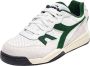 Diadora Groene Sportieve Sneakers Rubberen Zool Multicolor Heren - Thumbnail 3