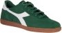 Diadora Groene Leren Casual Sneaker Unisex - Thumbnail 1