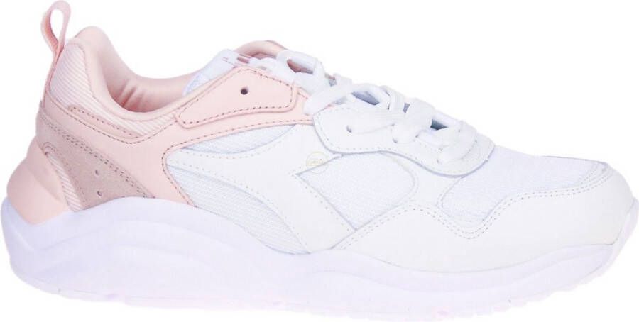 Diadora Whizz Run Wit-Roze Sneaker