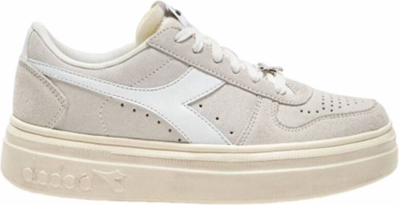 Diadora Women Magic Bold Suede White