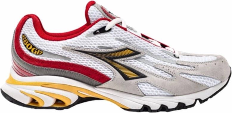 Diadora Mythos Propulsion 280 Mascotte Super White Carmine Red